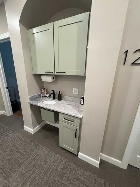 medical design build counter