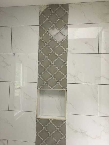 addition bathroom detail