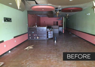Mechanicsville Restaurant Renovation: BEFORE