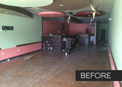 Mechanicsville Restaurant Renovation: BEFORE