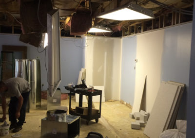 Richmond Office During Conversion