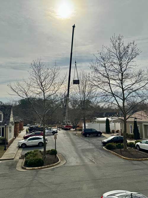 HVAC Crane
