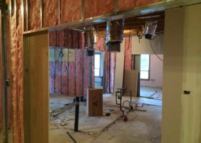 Whitestone Warehouse Conversion to Office Space: BEFORE + DURING