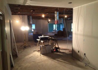 Whitestone Warehouse Conversion to Office Space: BEFORE + DURING